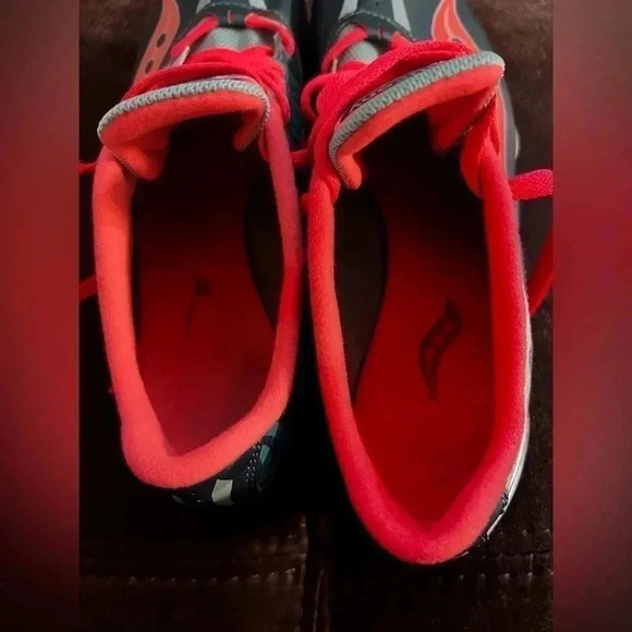 Saucony Spit Fire Track running Shoes Ladies Size 9.5 Women S19018-6UK 7.5Eur41 - Picture 2 of 8